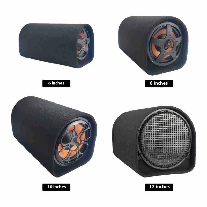High-Power Car Subwoofer 70W – 6/8/10-Inch Tunnel Audio Speaker