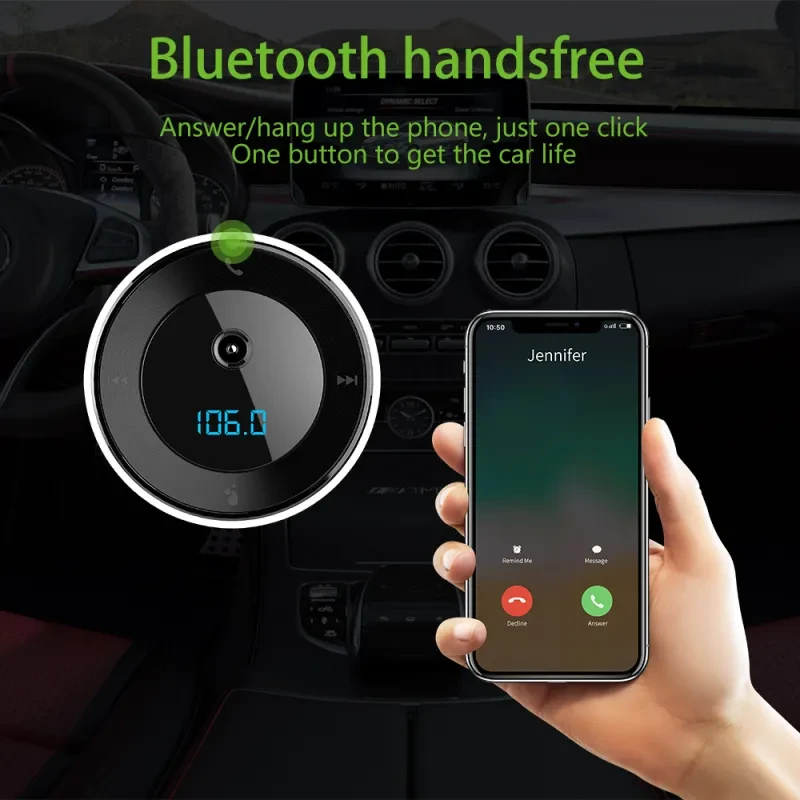 S10 Car Bluetooth Aroma Humidifier – MP3 Player & USB Charging