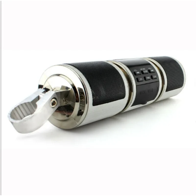 Motorcycle Handlebar Bluetooth Stereo – LED Screen, FM & MP3 Player