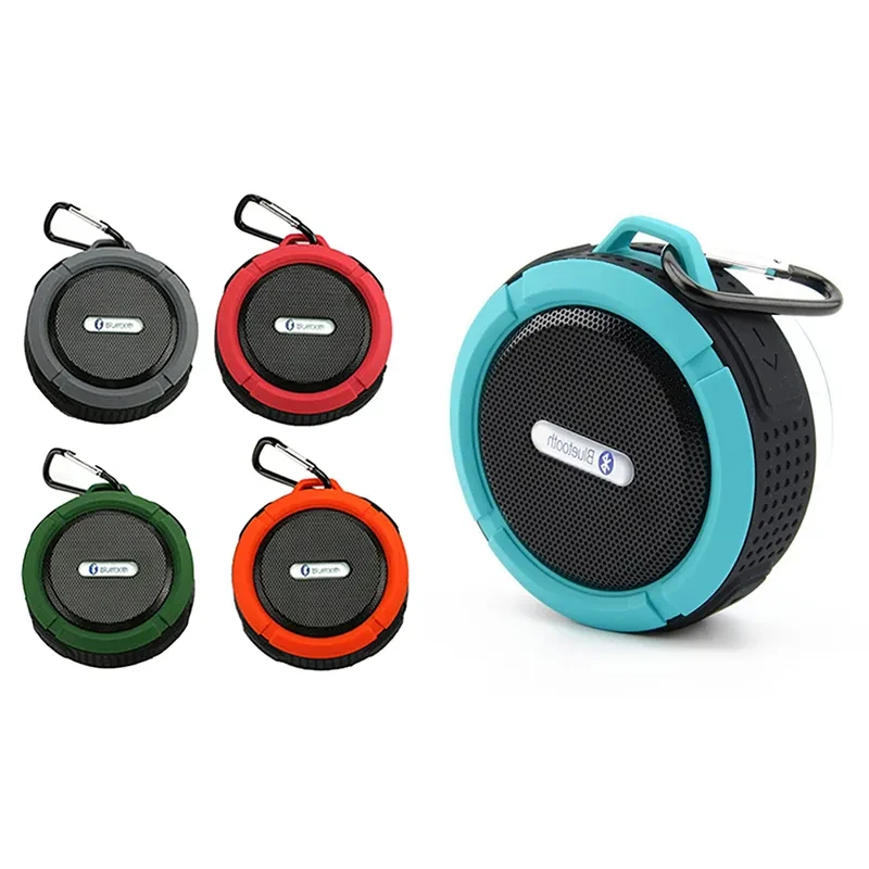 C6 Wireless Waterproof Bluetooth Speaker – Shower, Outdoor & Indoor Use