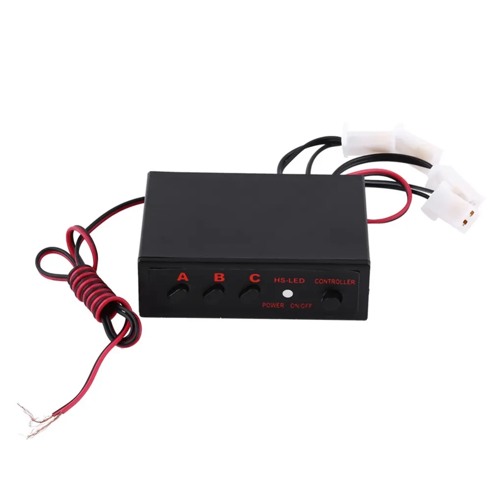 One-for-Four Flashing Lights Controller | 12V LED Strobe Box