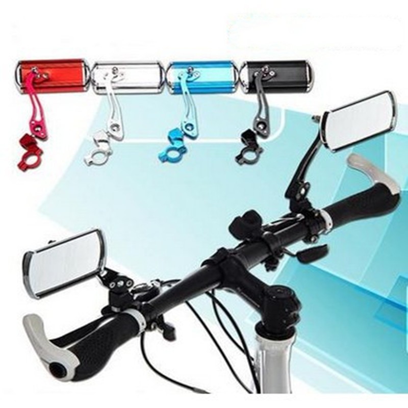 CycloView Aluminum Bicycle Handlebar Mirror β Rear Safety Accessory