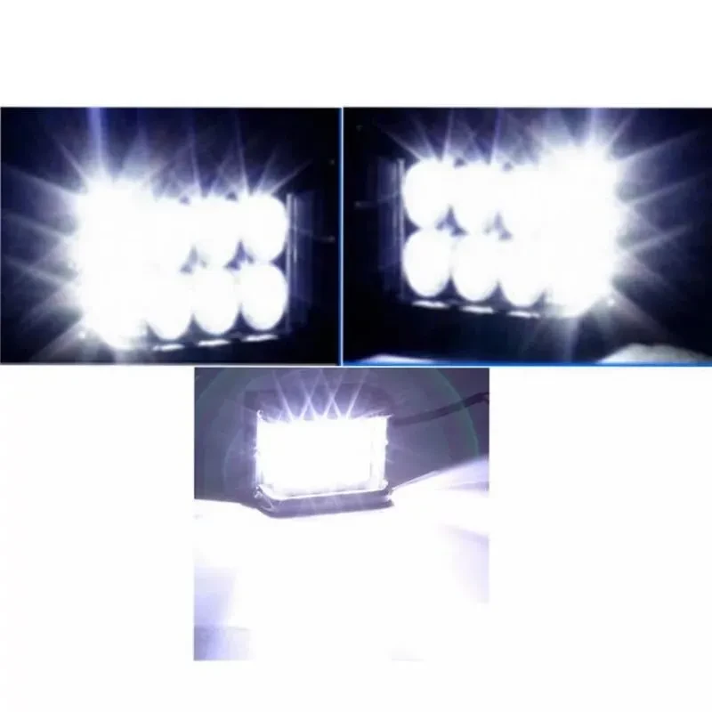 MotoBeam 60W LED Work Light – Waterproof Auxiliary Spotlight Floodlight