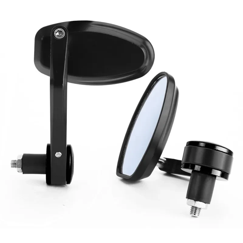 RiderVision Aluminum Motorcycle Handlebar Mirror β Universal Rearview