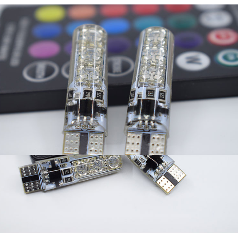 RainbowDrive LED Remote Control Car Lights – Colorful Auto Accessory