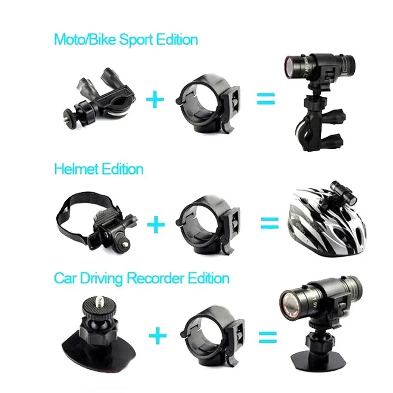 AquaShot HD 1080P Sports Cam – Waterproof Wide-Angle Mini Recorder