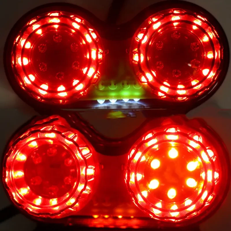 BlazePro LED Motorcycle Rear Light β Brake & Turn Signal Lamp