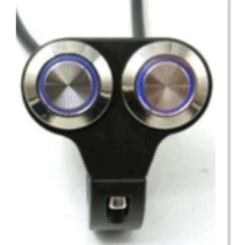 Multi-Mode Motorbike Lamp Button – Lock & Non-Lock Switch