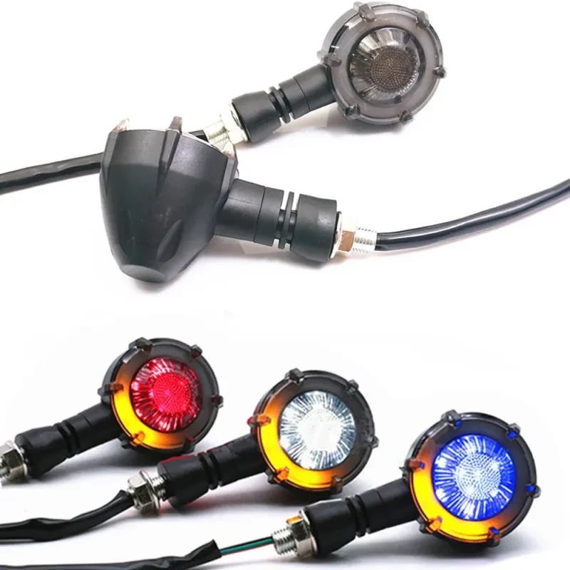 Flowing Light Dual-Tone LED Beams – Motorcycle Custom Indicators