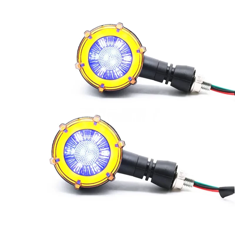 Flowing Light Dual-Tone LED Beams – Motorcycle Custom Indicators