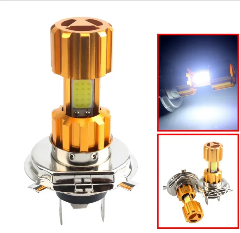 COB Motorcycle LED Lamp | Durable Aluminum Universal Headlight