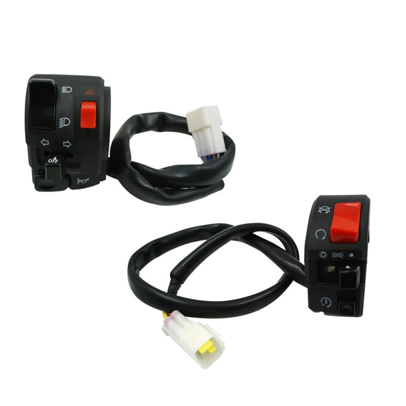 Huanglong Motorcycle Handle Switch | Headlight, Turn & Start Control