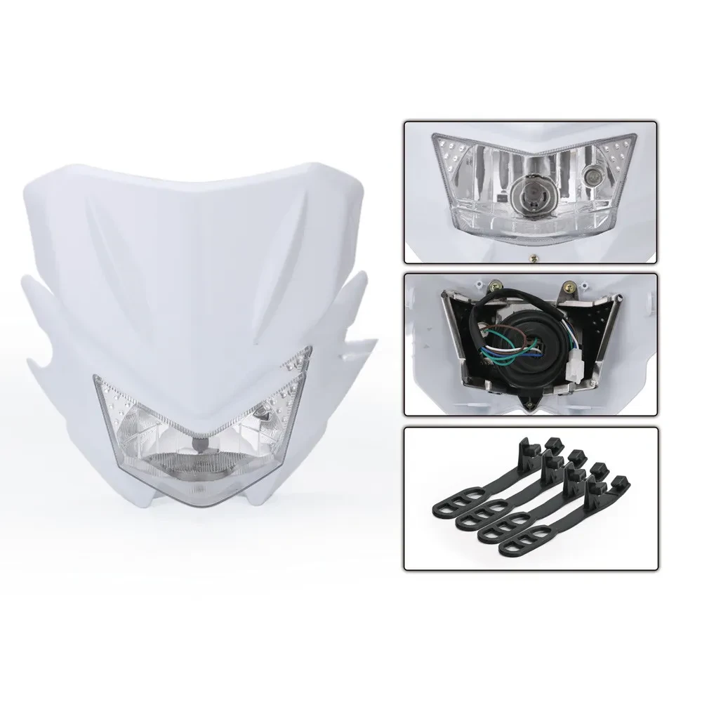 SPEEDPARK Universal Dirt Bike Headlight | Motorcycle Fairing Lamp
