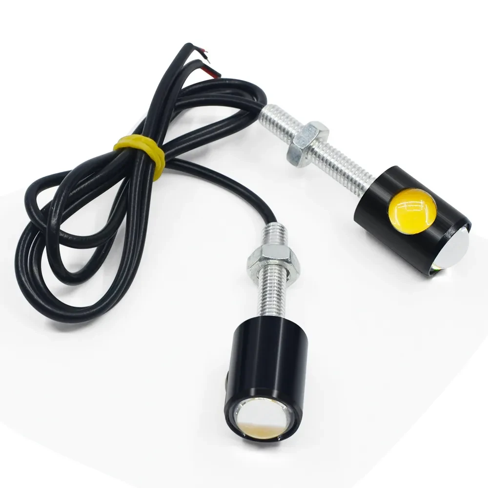 Auto & Bike Number Plate Lamps | Metal Housing, Multi-Color Options