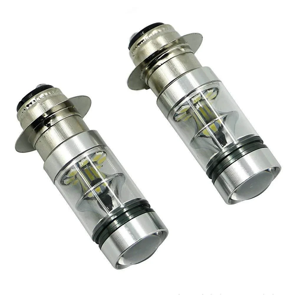 High-Power 100W LED Motorcycle Headlight BA20W H6 – 360° Beam