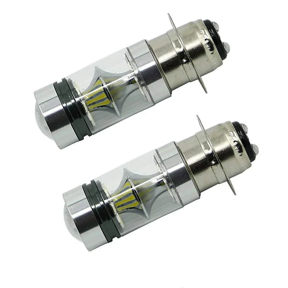 High-Power 100W LED Motorcycle Headlight BA20W H6 – 360° Beam