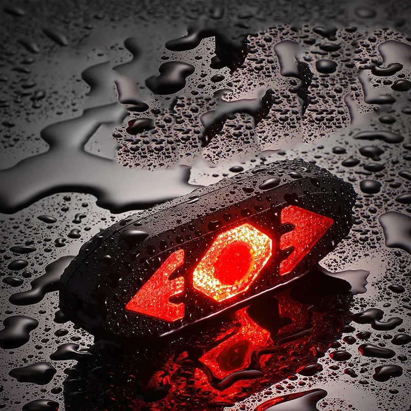 Remote-Control LED Bike Tail Light – Horn & Night Safety