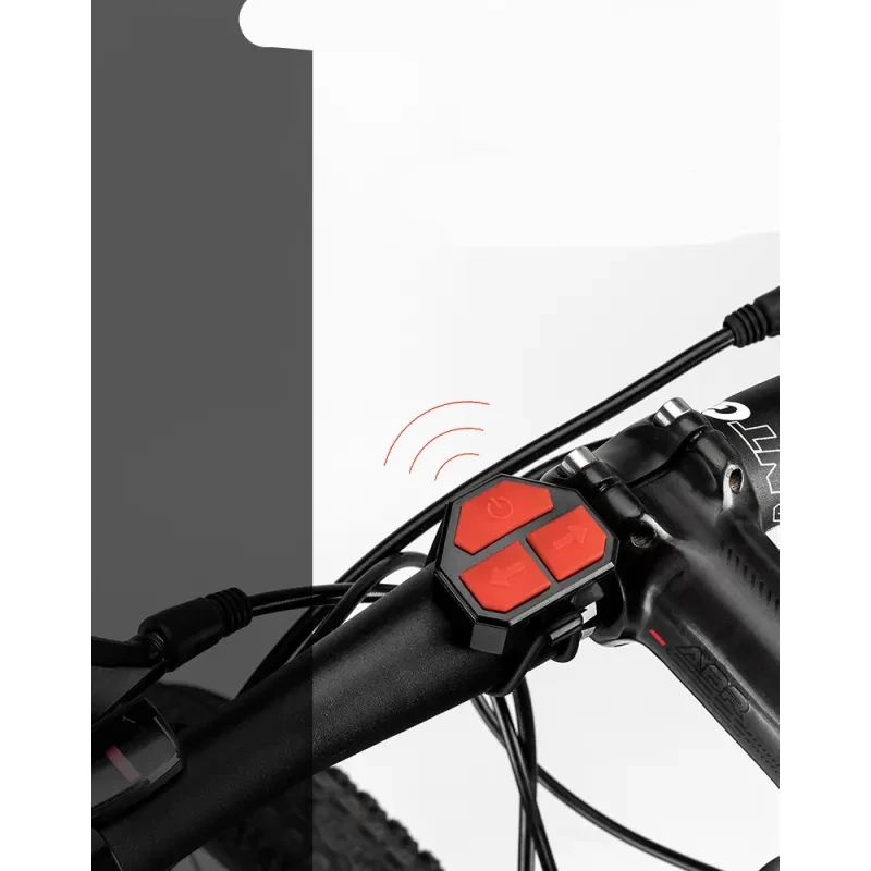 ROCKBROS Wireless Bike Tail Light – Smart Turn Signal Lamp