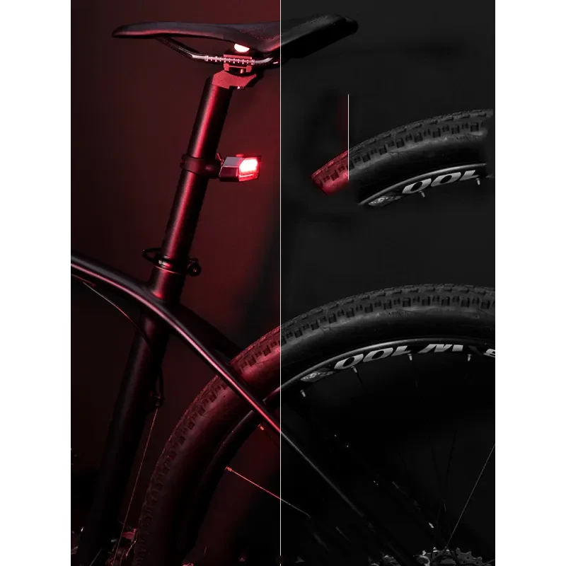 ROCKBROS Wireless Bike Tail Light – Smart Turn Signal Lamp