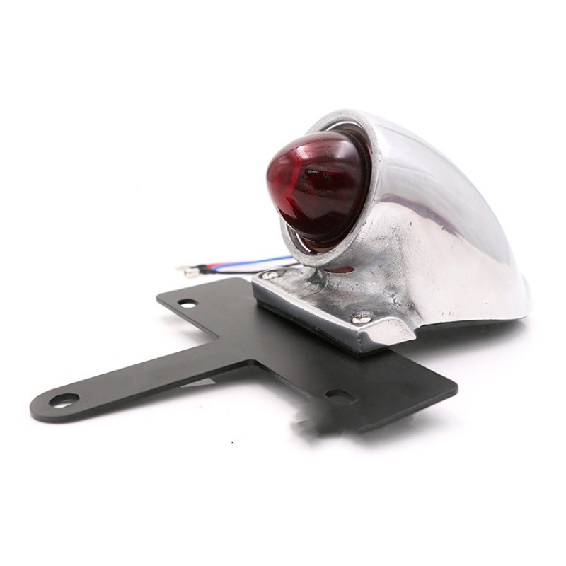 Sleek Electroplated Motorcycle Rear Light – Tail & Brake LED