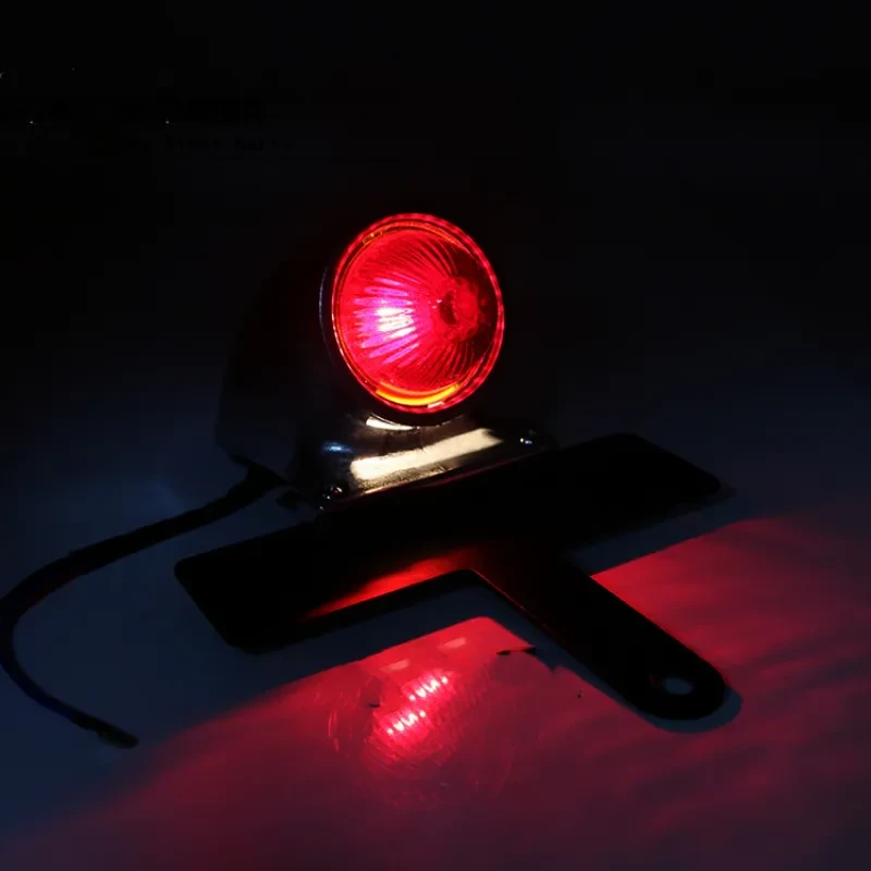 Sleek Electroplated Motorcycle Rear Light – Tail & Brake LED