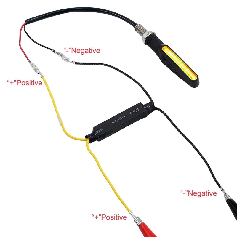 Motorcycle LED Decoder for Turn Signals – Halogen to LED Adapter