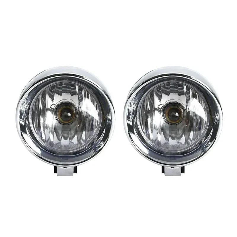 Mini Bullet LED Fog Lamps for Motorcycles – Front Auxiliary Light