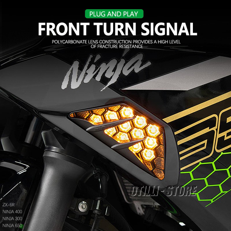 Kawasaki Ninja LED Turn Signal – ZX6R, 300, 400, 650, 1000