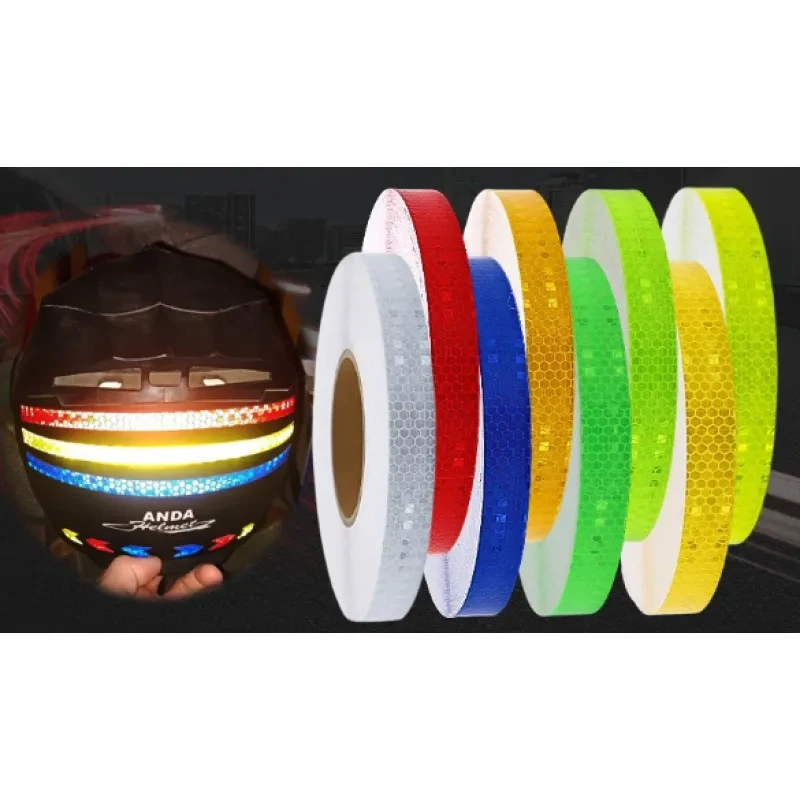Crystal Lattice Reflective Stripe Roll – Motorcycle Safety Tape