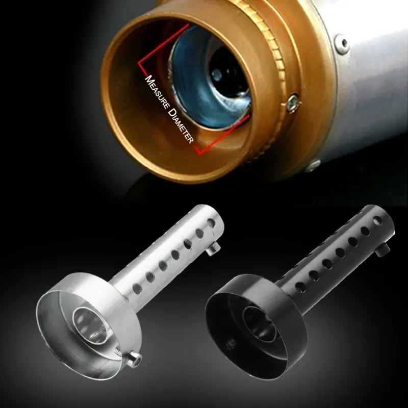 Premium Bike Sound Reducer β Viper Chrome Muffler Upgrade
