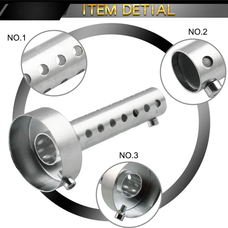 Premium Bike Sound Reducer β Viper Chrome Muffler Upgrade