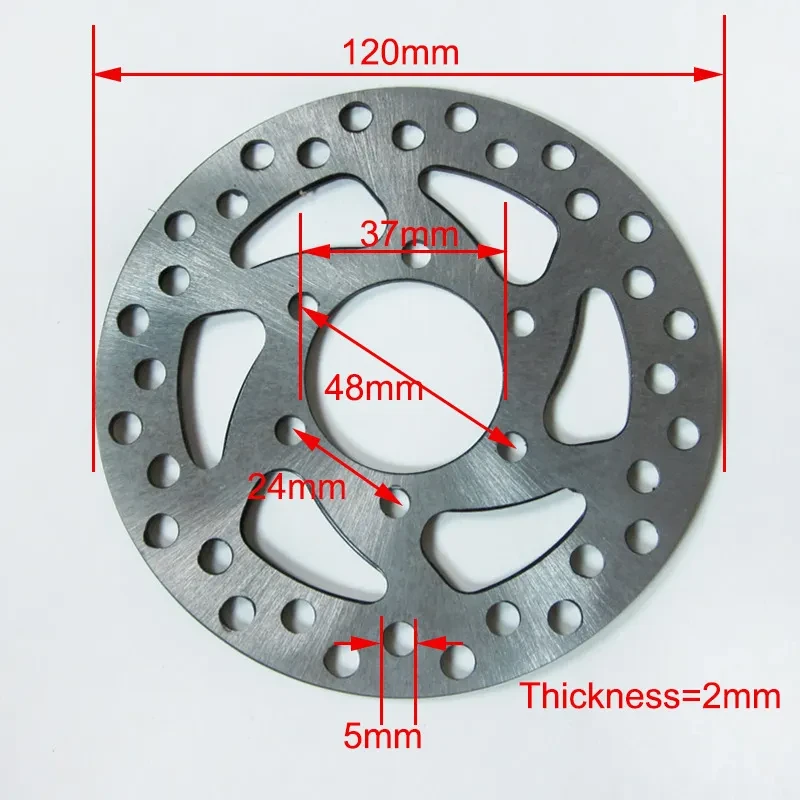 SpeedMax 6-Hole Disc Brake Rotor β 160mm/140mm/120mm with Screws