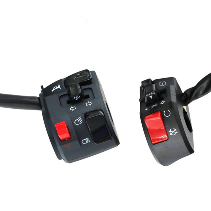 SpeedMax Universal Handle Switch Assembly β 22mm Motorcycle Control