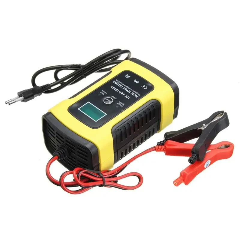Advanced CPU Controlled Charger – 12V 6A LCD Battery Management Tool