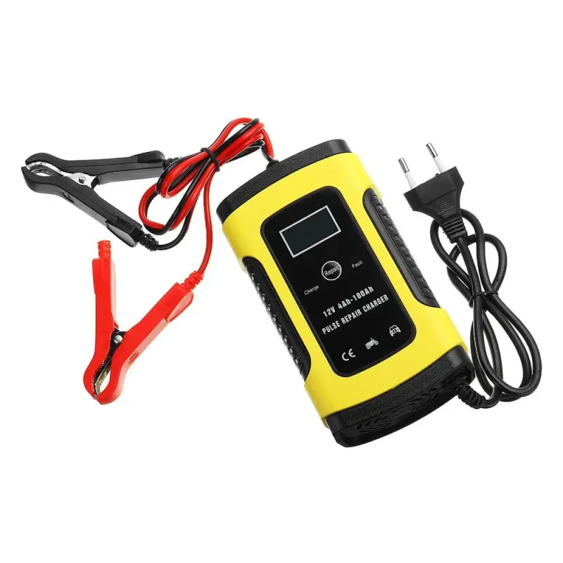 Advanced CPU Controlled Charger – 12V 6A LCD Battery Management Tool