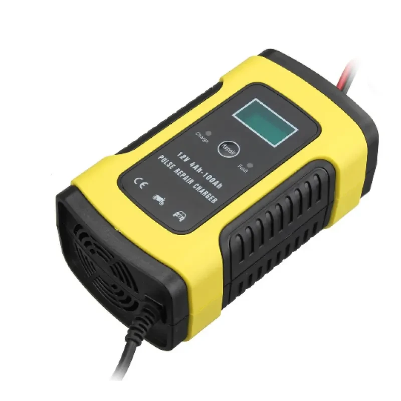 Advanced CPU Controlled Charger – 12V 6A LCD Battery Management Tool