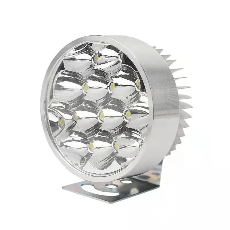 RoadStar Super Bright Motorcycle Headlight – External LED Lamp Upgrade