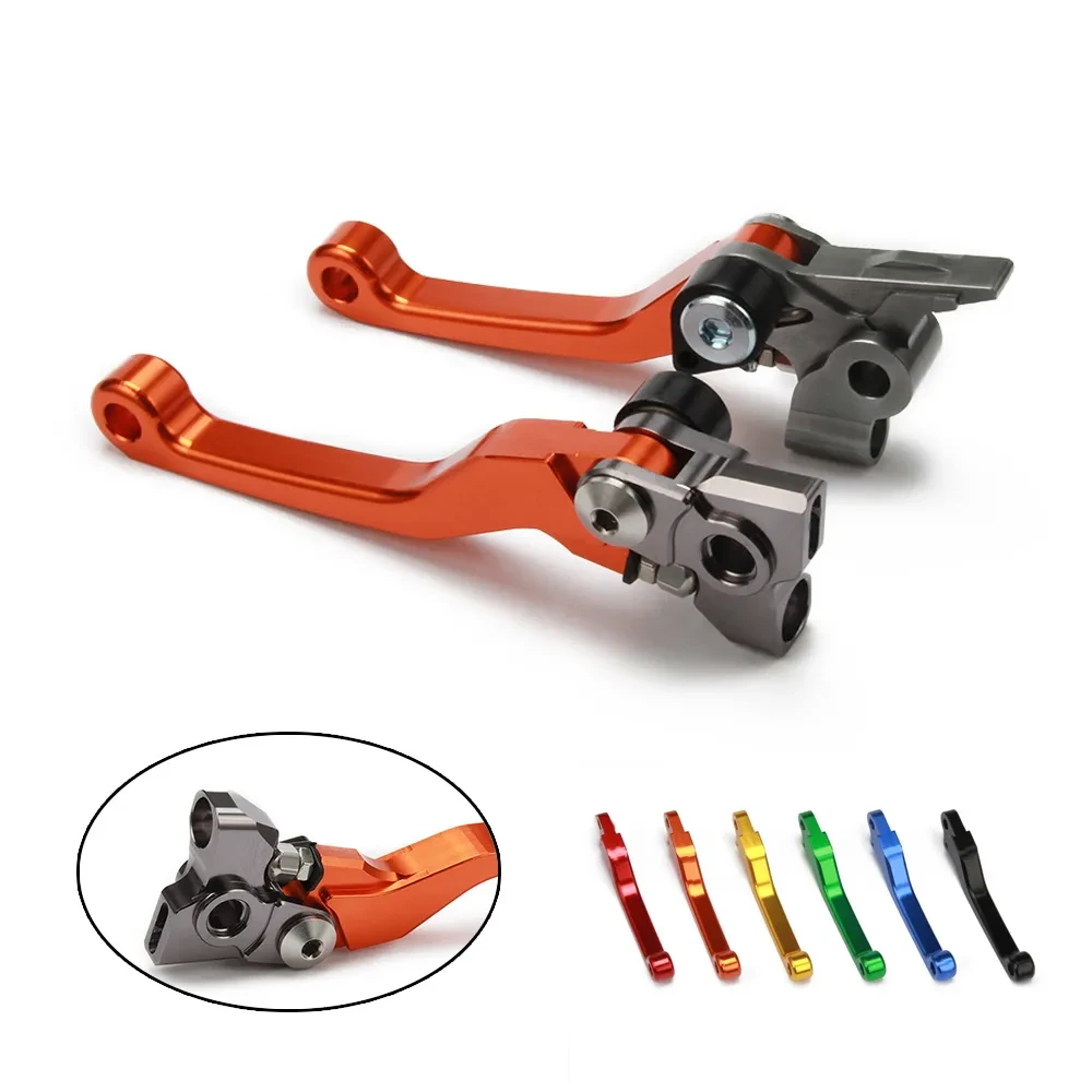 PowerRide CNC Alloy Brake & Clutch Lever Set β Multi-Color Options