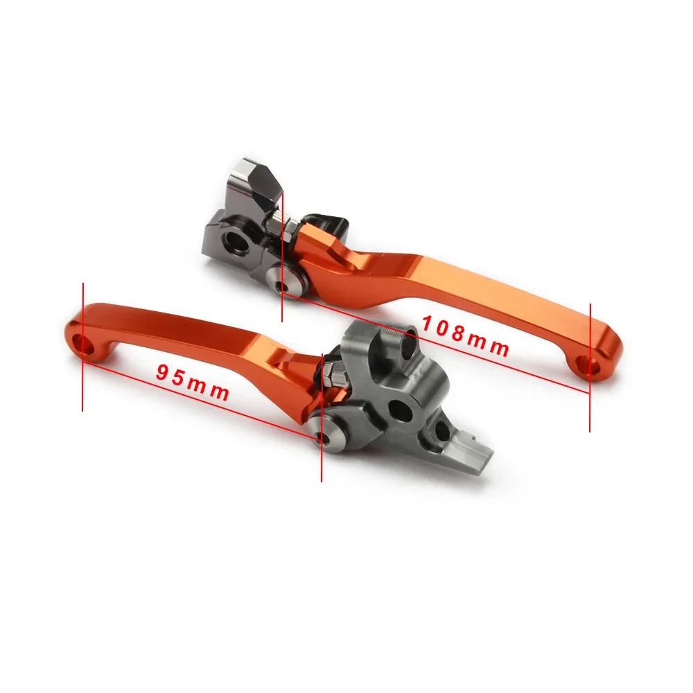 PowerRide CNC Alloy Brake & Clutch Lever Set β Multi-Color Options