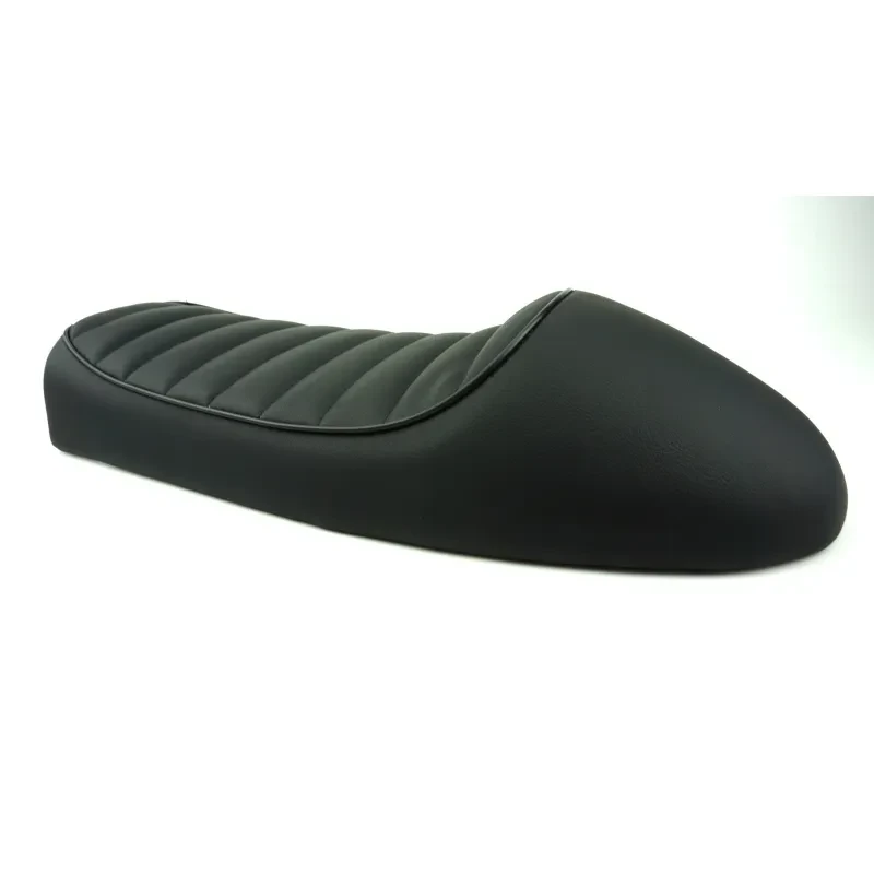 Retro Cafe Racer Hump Seat – Custom Black Saddle for Honda CB Series
