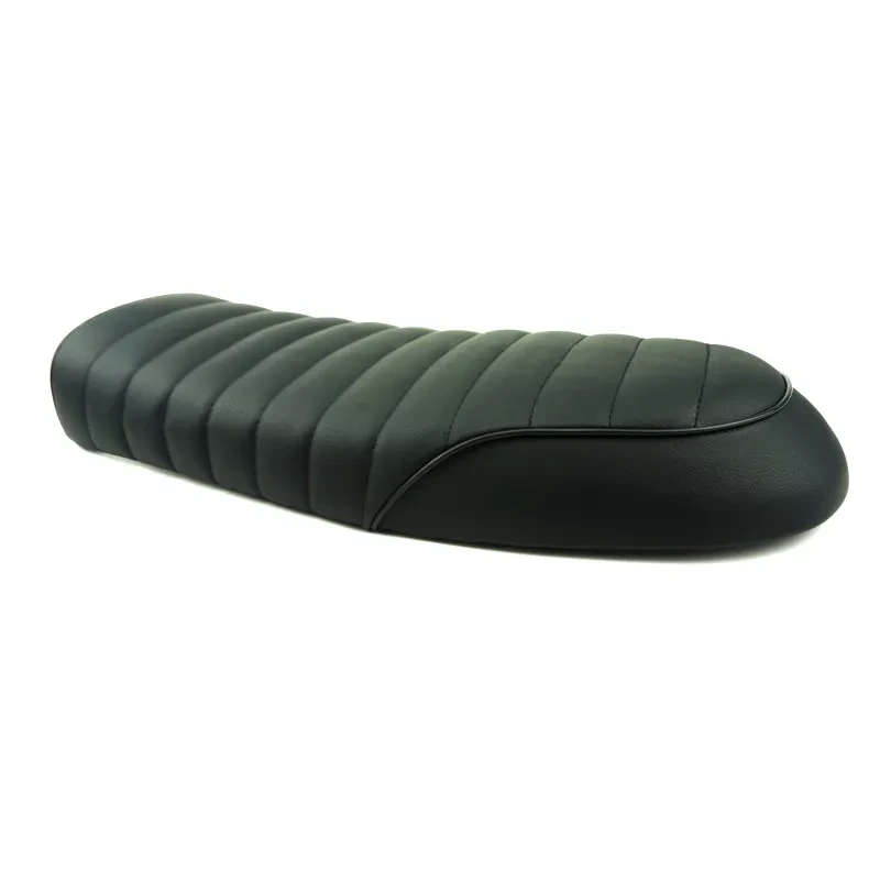 Retro Cafe Racer Hump Seat – Custom Black Saddle for Honda CB Series
