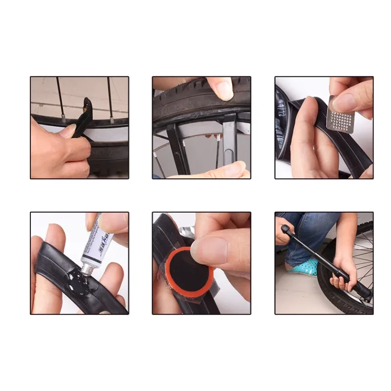 Complete Bicycle Repair Kit – 14-in-1 Tool Set with Pump & Tire Patch