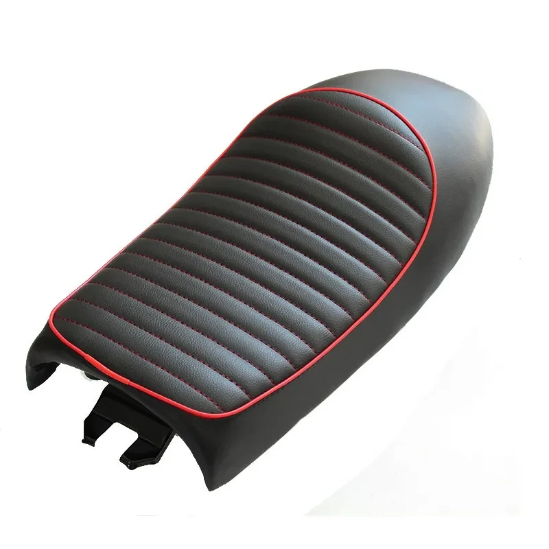 Retro Hump Motorcycle Seat Cushion – Waterproof Leather for CG125