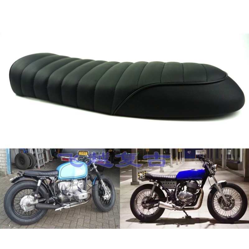 Export Hump Motorcycle Seat Cushion – Vintage Caterpillar Saddle for Honda CG125