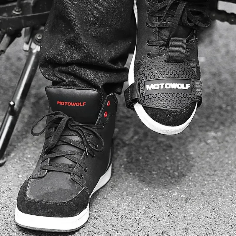 Motorbike Shift Guard – Shoe Scuff Protector & Universal Boot Cover