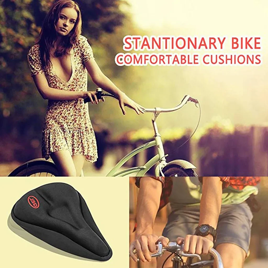 Thickened Mountain Bike Seat Cushion – Comfortable Bicycle Saddle Cover