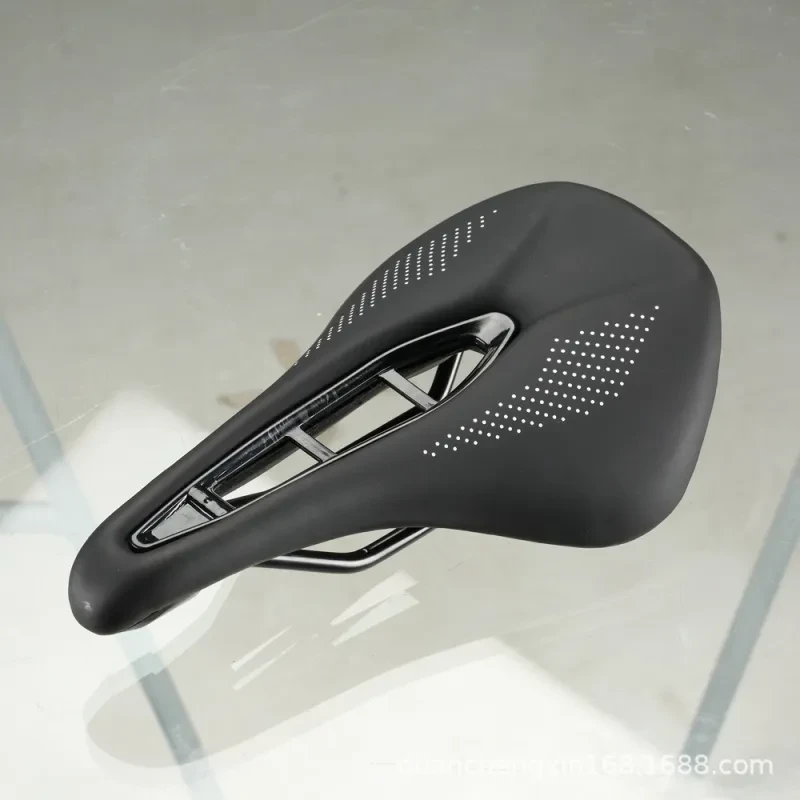 Stainless Steel Hollow Bicycle Cushion – EVA Saddle for Mountain & Road Bikes