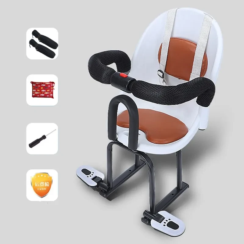 Child Safety Front Seat for Electric Scooter – Sturdy Steel Frame