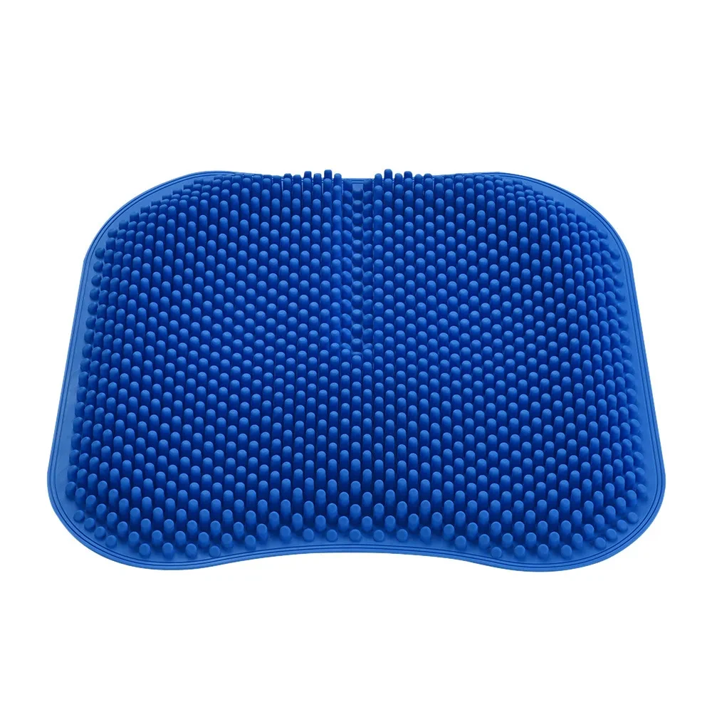 Elastic Silicone 3D Massage Cushion – Cooling, Breathable & Anti-Slip