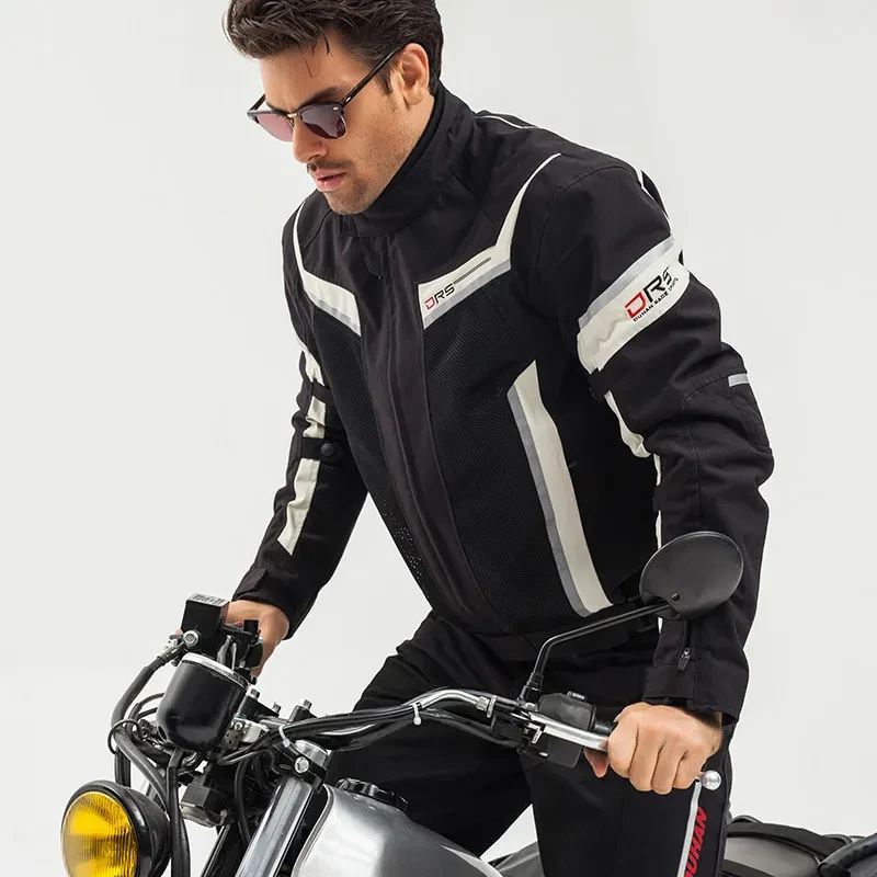 Unisex Summer Riding Jacket – Lightweight Breathable Motorcycle Gear